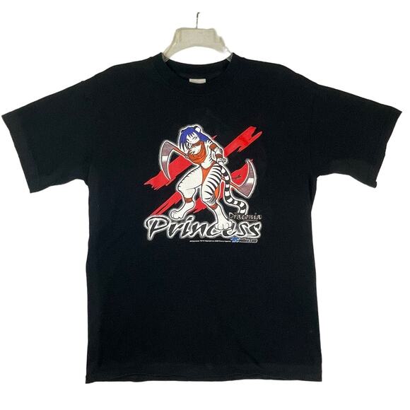 Princess Draconia Chronicles Black Gildan TShirt Size MED Anthropomorphic Comic - Picture 1 of 9